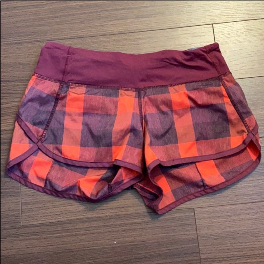lululemon athletica shorts, size 2